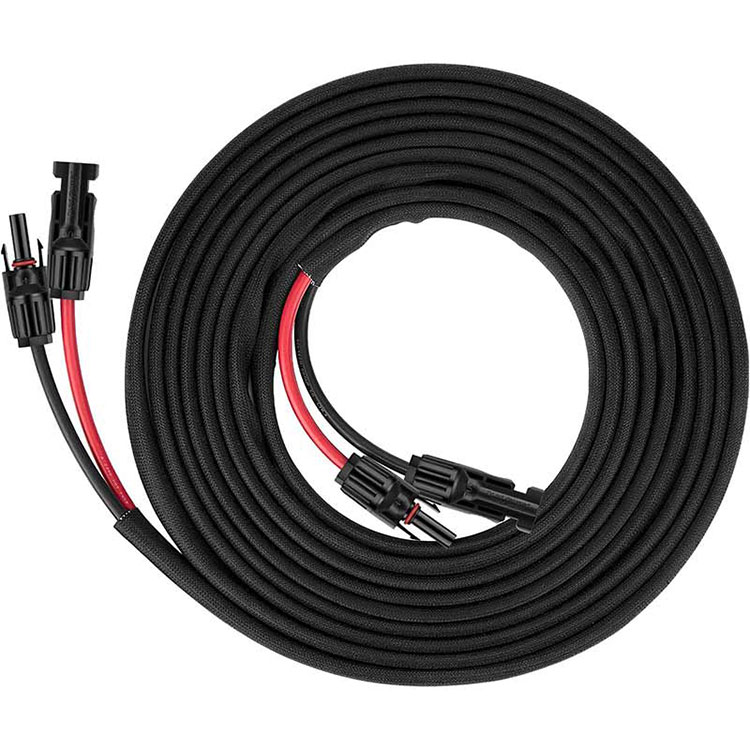 Хос утастай нарны хавтангийн өргөтгөлийн кабель - 30Фт 10AWG(6мм2) нарны өргөтгөлийн кабель